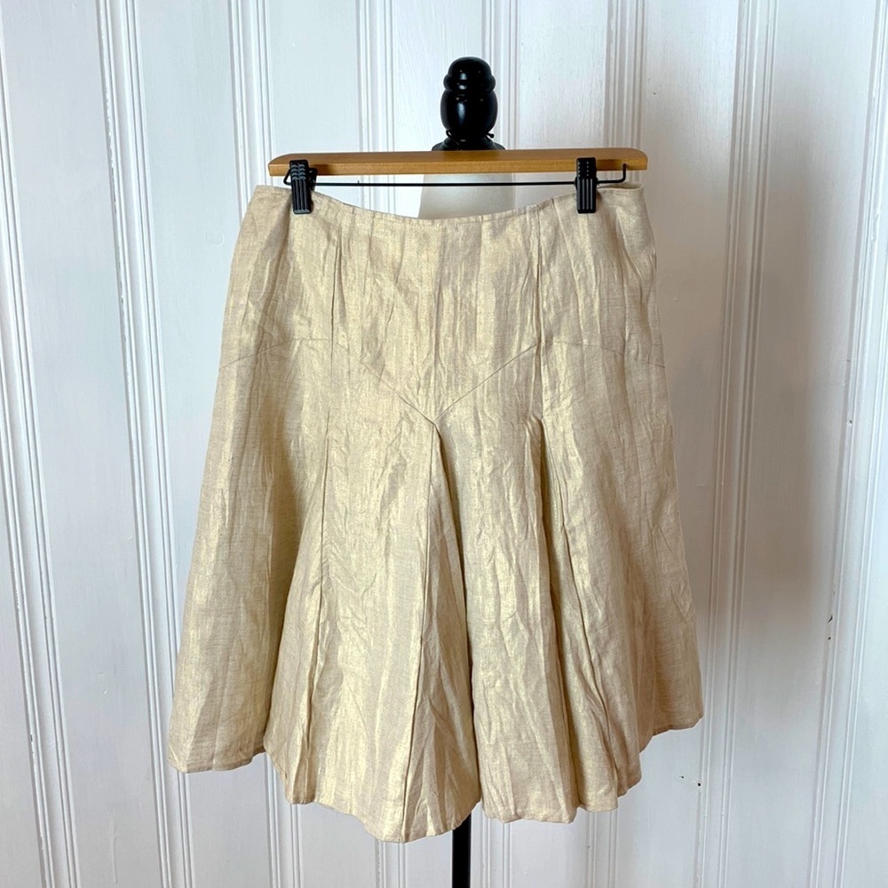 โ๏ธ 100% linen CONTEMPORAINE skater skirt